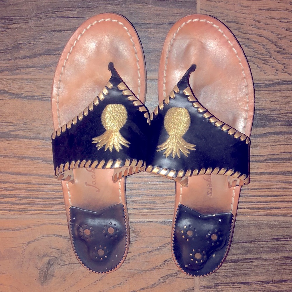 Pineapple Jack Rogers sandals size 10